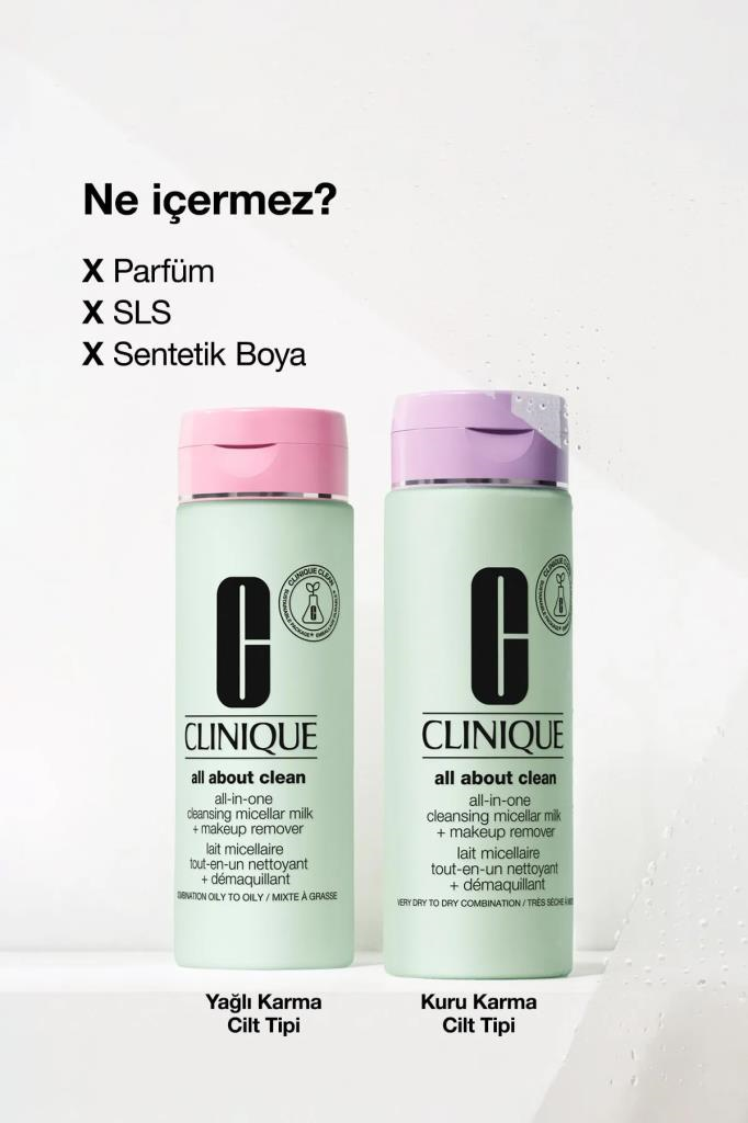 Clinique All About One Clean Milk Dry Skin 200 ml Yüz Temizleyici