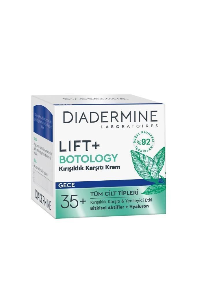 Diadermine Lift+Botology Kırışıklık Karşıtı Gece Yüz Kremi 50 ml