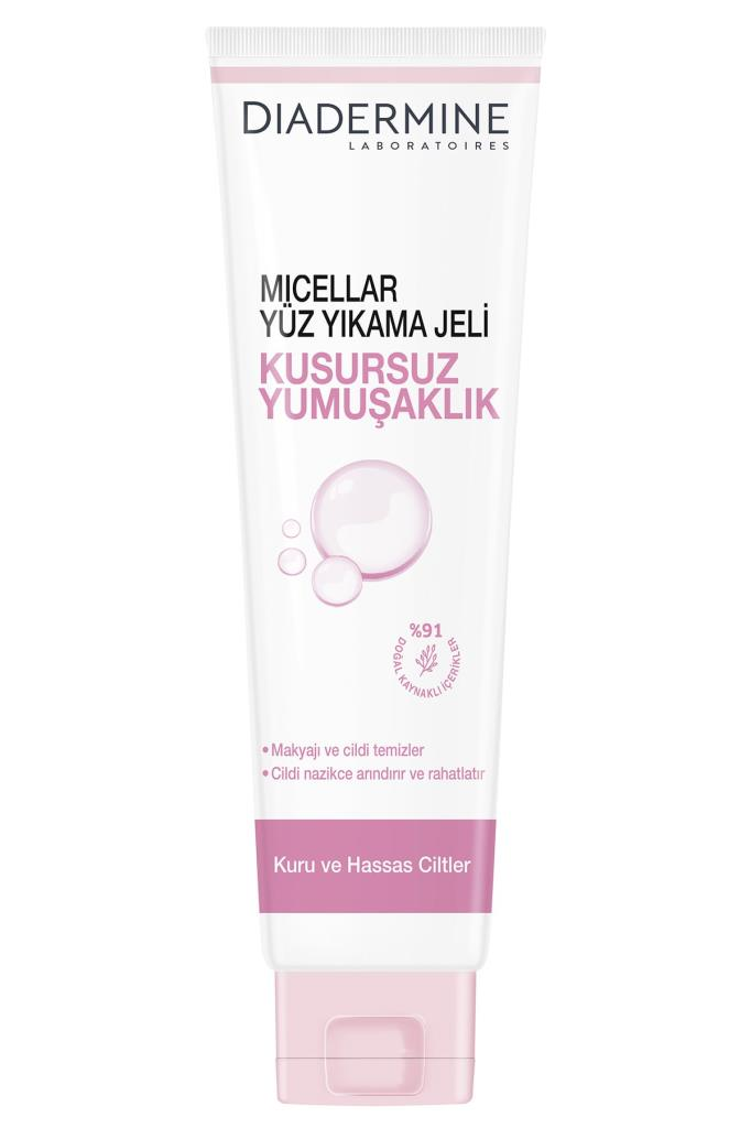 Diadermine Micellar Kusursuz Yumuşaklık Yüz Temizleyici Jeli 150 ml