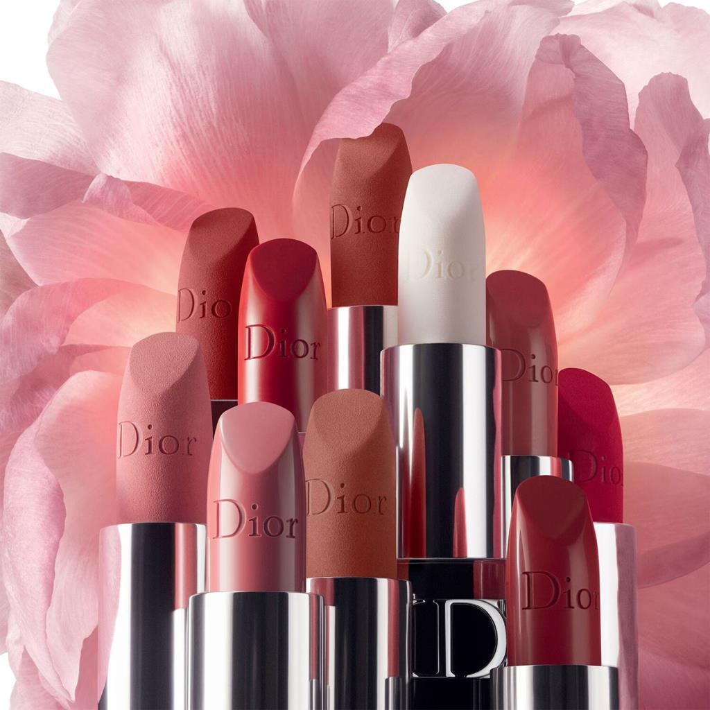 Dior Rouge Floral Care Lip Balm 100 Nude Look Dudak Balmı