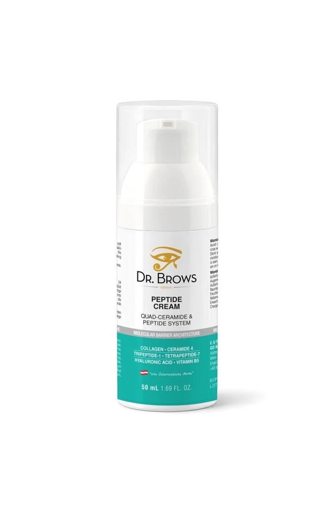 Dr.Brows Peptide Cream Seramidler ile Bariyer Güçlendirici Nemlendirici 50 ml