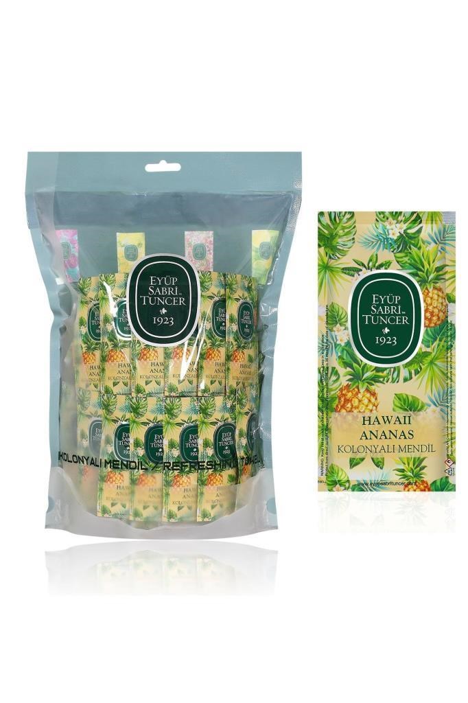 Eyüp Sabri Tuncer Hawaii Ananas Kolonyalı Mendil 150li