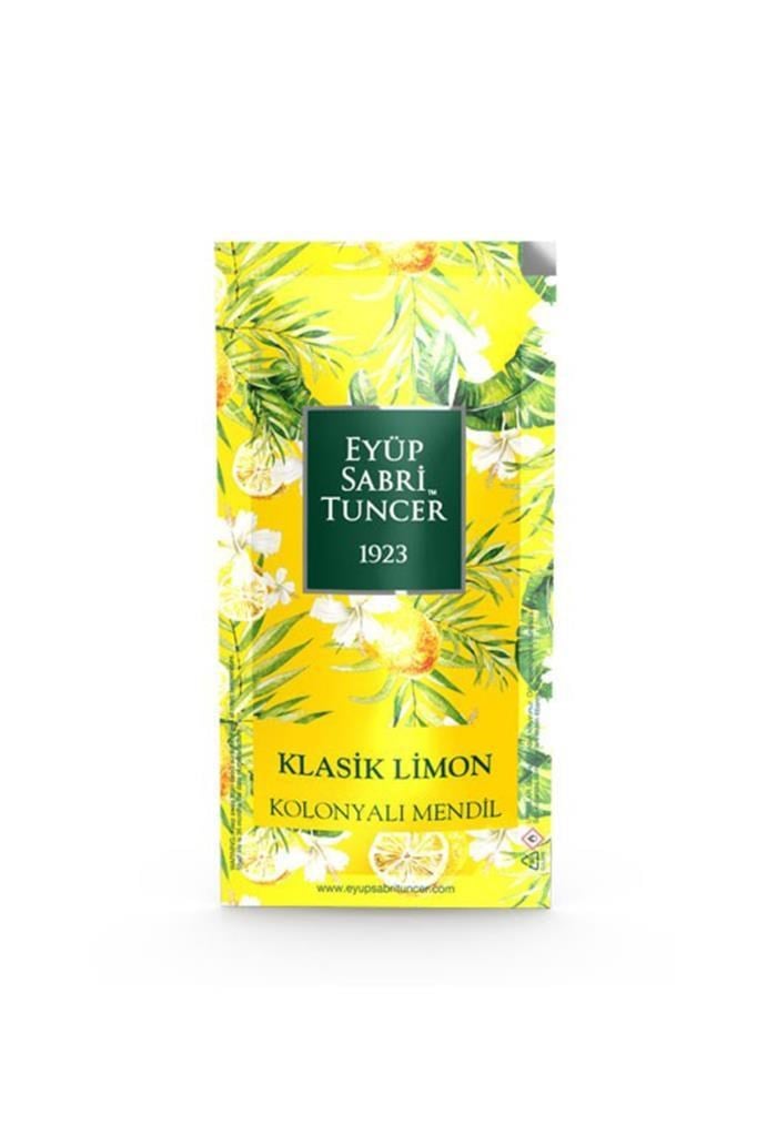 Eyüp Sabri Tuncer Kolonyalı Mendil Klasik Limon 150 Adet