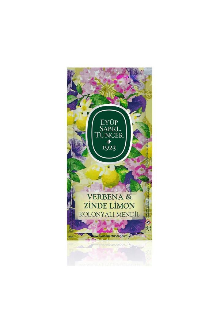 Eyüp Sabri Tuncer Verbena & Zinde Limon Kolonyalı Mendil 150li