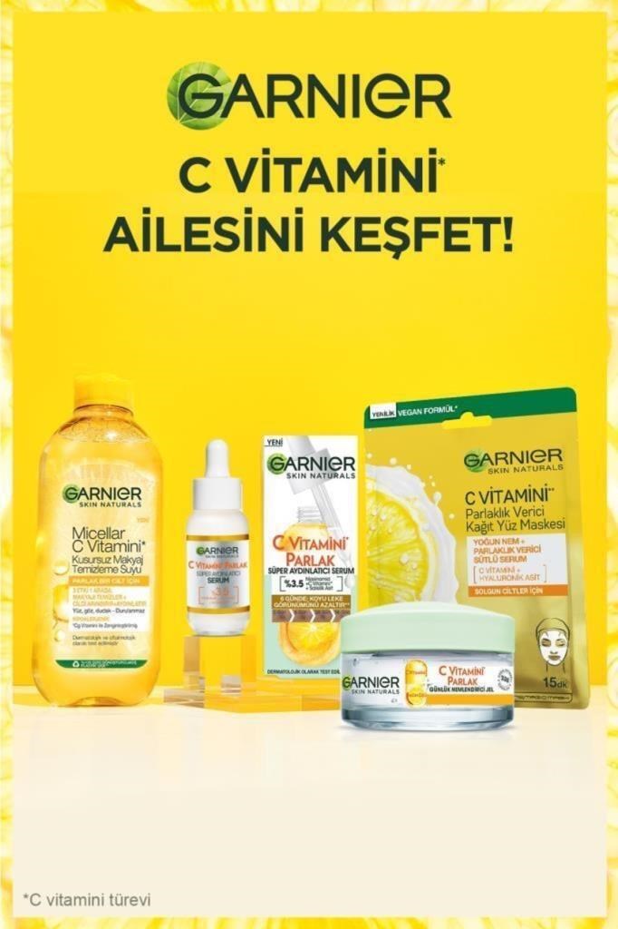 Garnier C Vitamini Parlak Günlük Nemlendirici Jel 50 ml