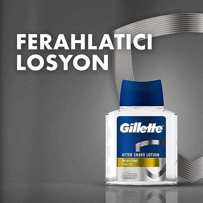 Gillette After Shave Energizing Citrus Fizz 100 ml Tıraş Sonrası Losyon