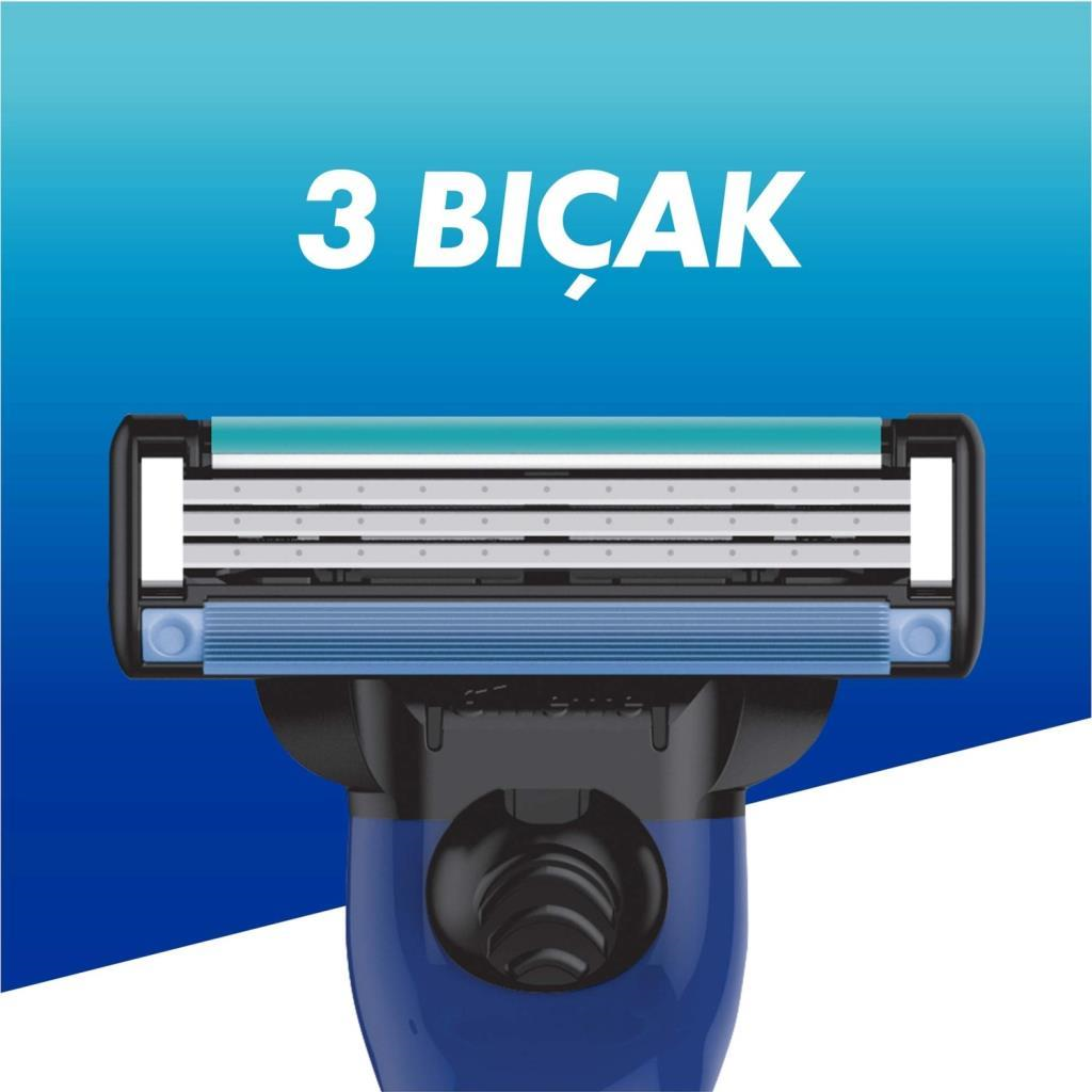 Gillette Mach 3 Sport Tıraş Makinesi 2li Yedek Tıraş Bıçağı