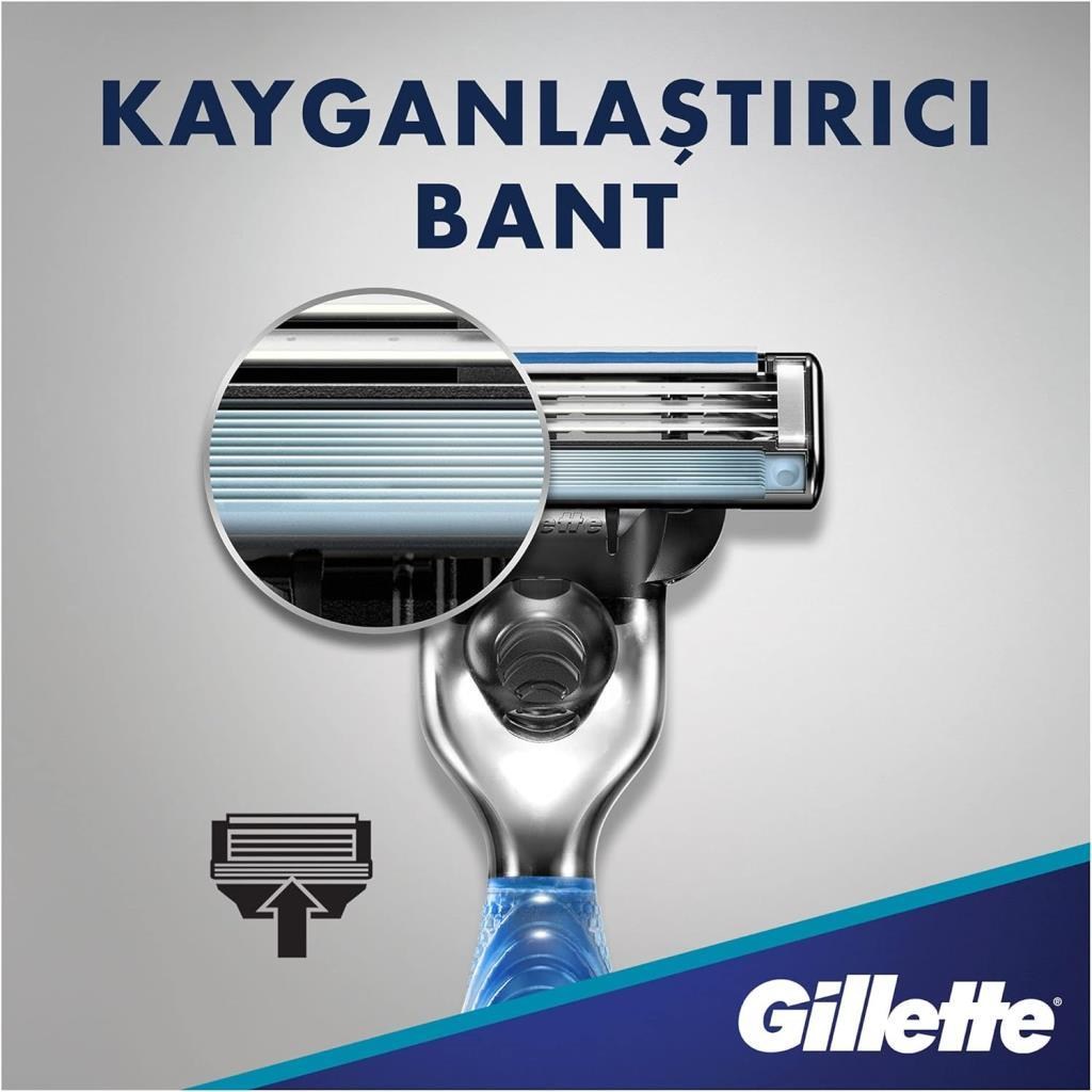 Gillette Mach 3 Start Tıraş Makinesi 3lü Yedek Tıraş Bıçağı