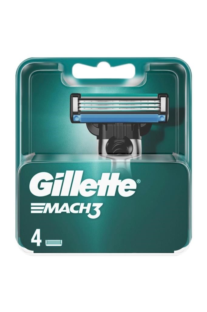 Gillette Mach3 Yedek Tıraş Bıçağı 4lü
