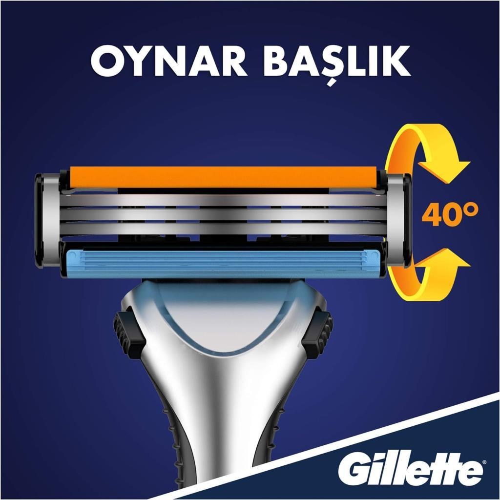 Gillette Sensor 3 Tıraş Makinesi + 6 Yedek Tıraş Bıçağı