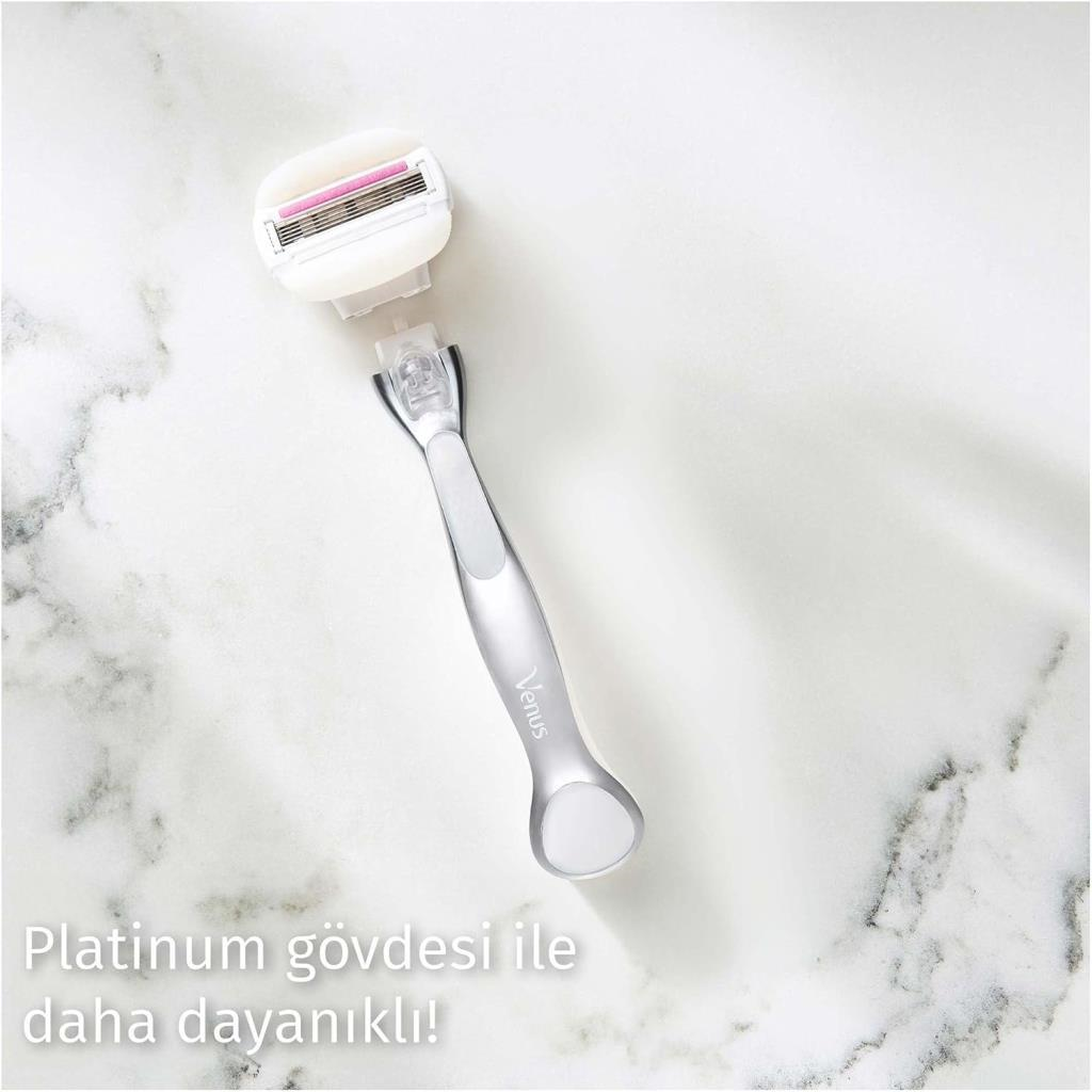 Gillette Venus Comfort Glide Sugarberry Tıraş Makinesi +1 Adet Başlık