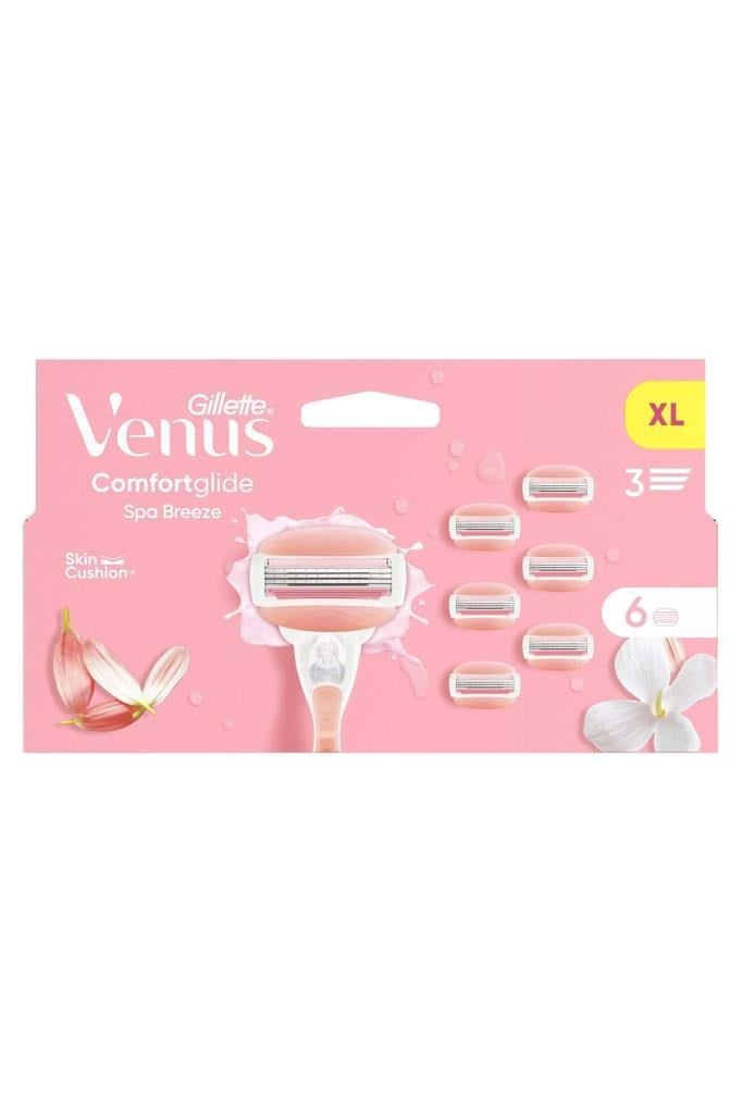 Gillette Venus Comfortglide SpaBreeze 6 Adet Yedek Başlık