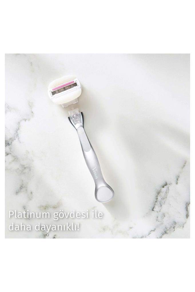 Gillette Venus Comfortglide Sugarberry Tıraş Makinesi+2 Adet Yedek Başlık + Çanta
