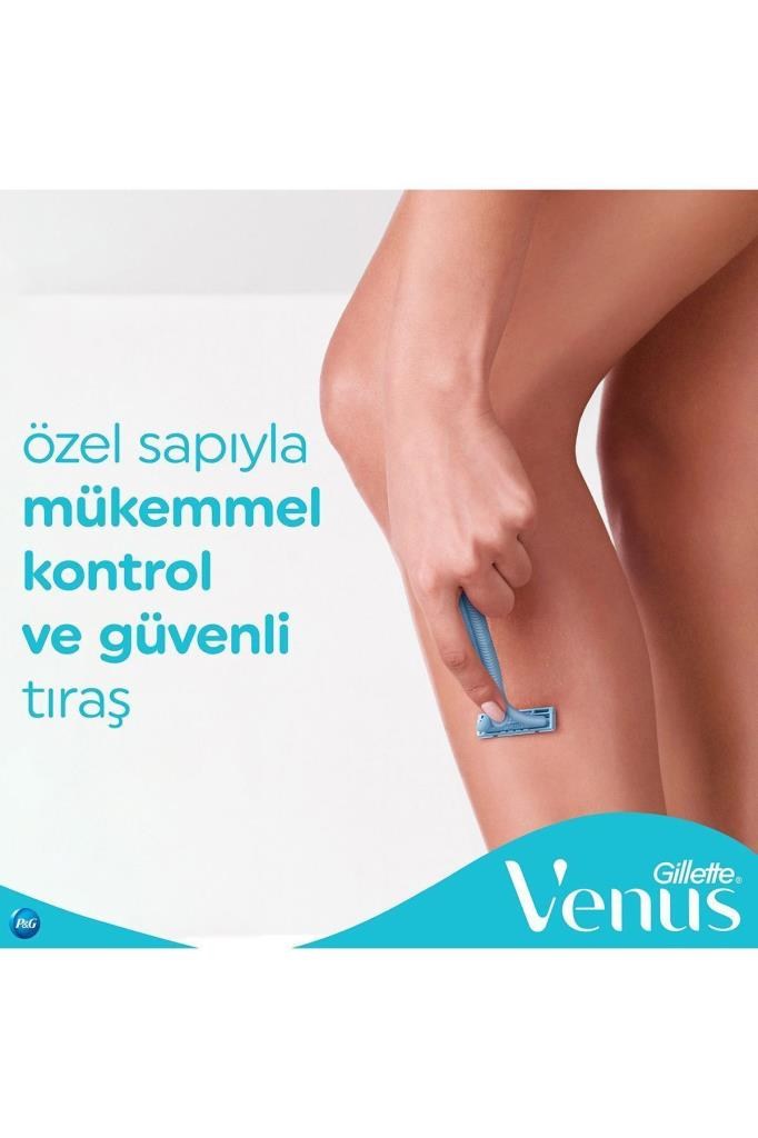 Gillette Venus Simply 2 Basic Kullan At Kadın Tıraş Bıçağı 4 Adet