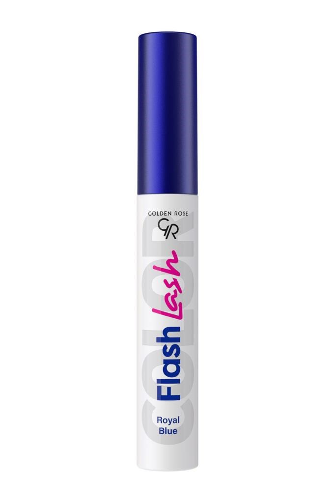 Golden Rose Flash Lash Colered Mascara No:04 Royal Blue 