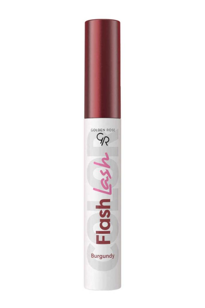 Golden Rose Flash Lash Colored Mascara No:10 Burgundy - Renkli Maskara