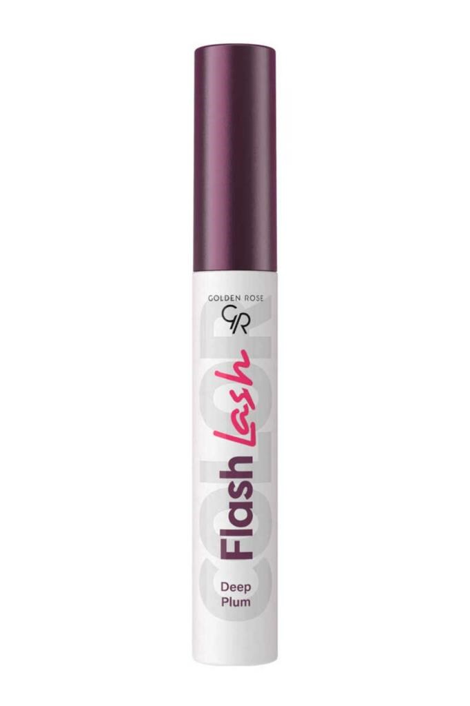 Golden Rose Flash Lash Colored Mascara No:09 Deep Plum - Renkli Maskara