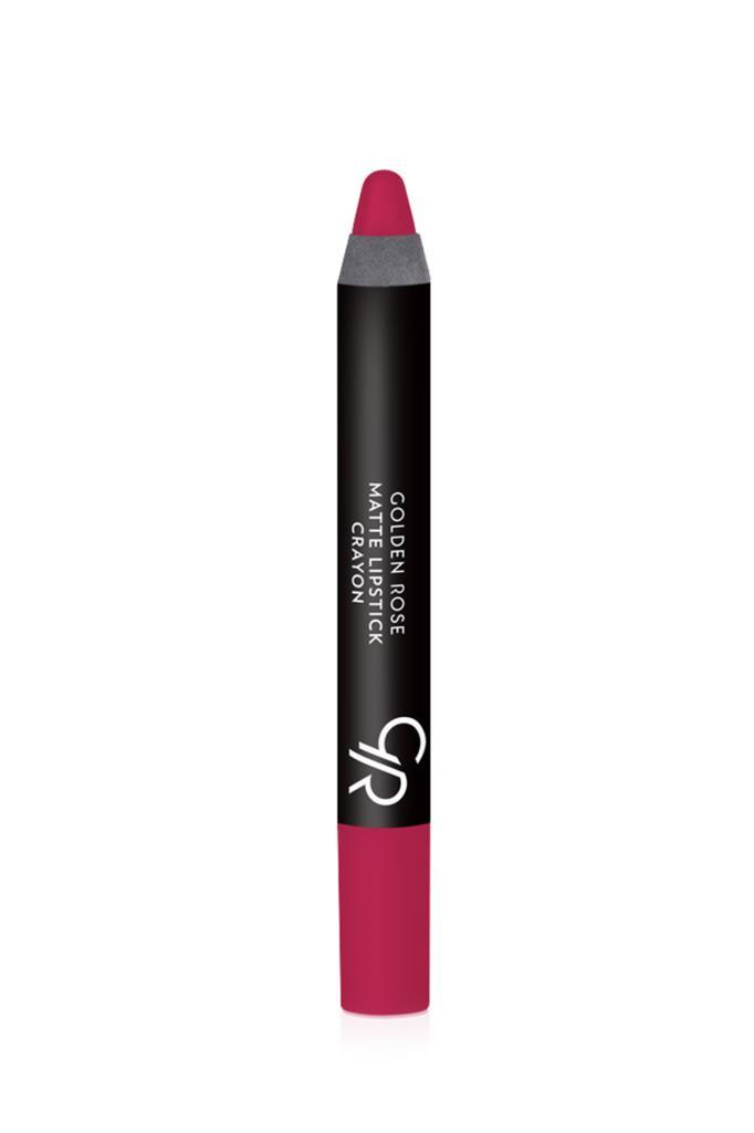 Golden Rose Matte Lipstick Crayon 16 Kalem Ruj