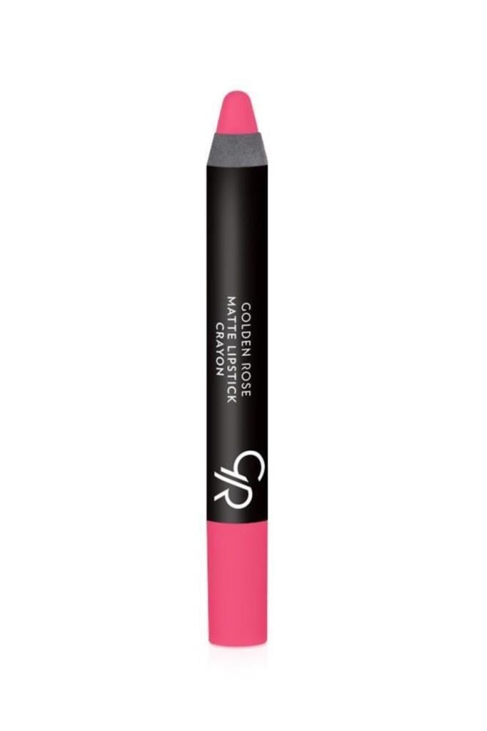 Golden Rose Matte Lipstick Crayon 17 Kalem Ruj