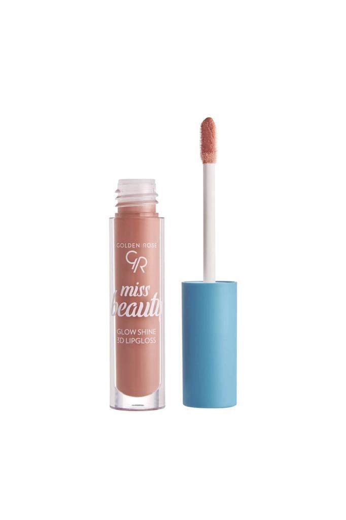 Golden Rose Miss Beauty 3D Lip Gloss 03 Soft Peach Dudak Parlatıcısı