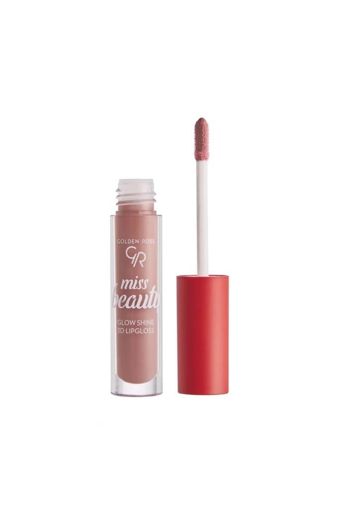 Golden Rose Miss Beauty 3D Lip Gloss 01 Nude Chic Dudak Parlatıcısı