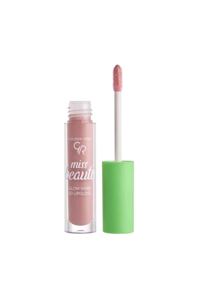 Golden Rose Miss Beauty 3D Lip Gloss 02 Baby Pink Dudak Parlatıcısı