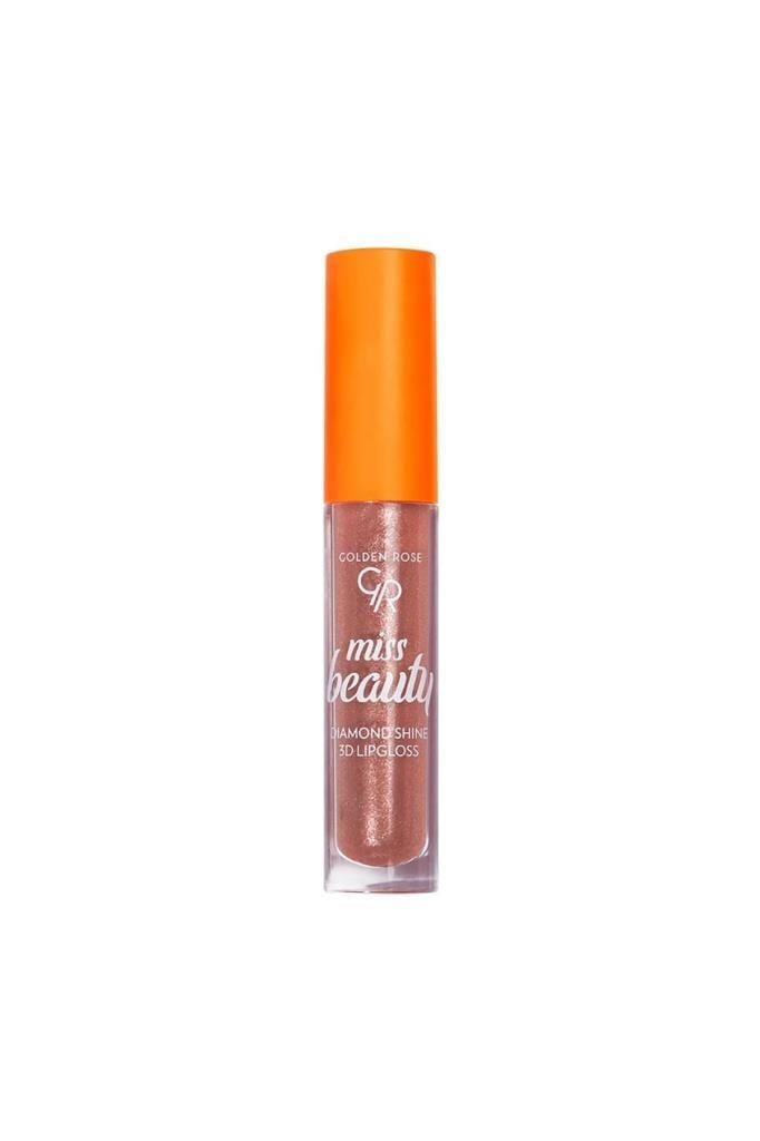 Golden Rose Miss Beauty Diamond Shine 3D Lipgloss 03 Sunkissed Dudak Parlatıcısı