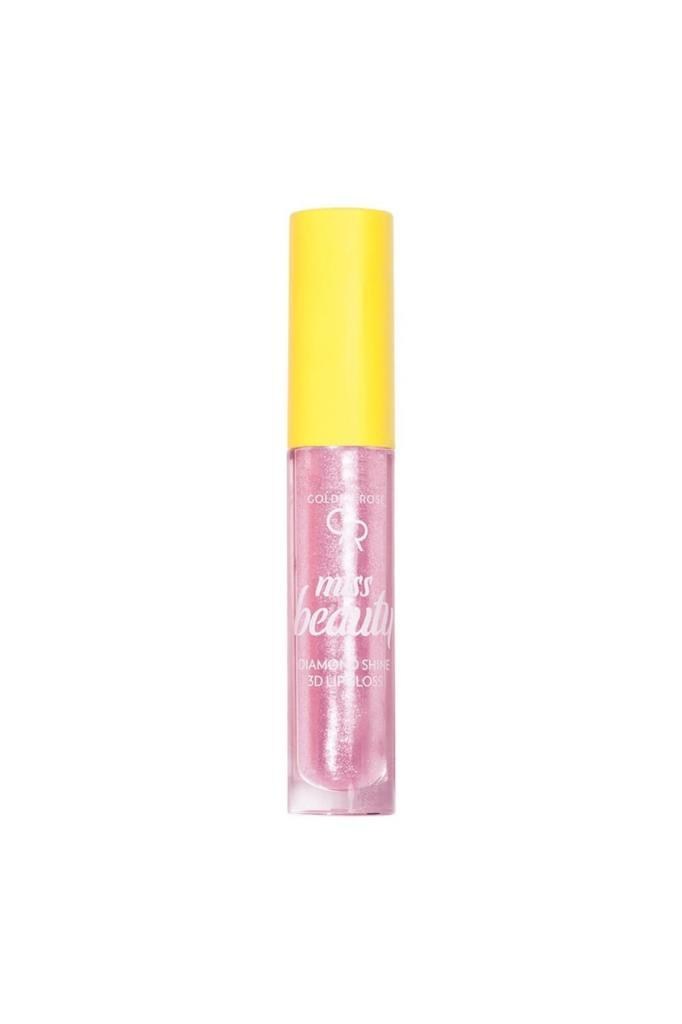 Golden Rose Miss Beauty Diamond Shine 3D Lipgloss 01 Pink Trip Dudak Parlatıcısı