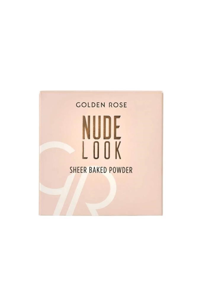 Golden Rose Nude Look Sheer Baked Powder Fair Glow Pudra