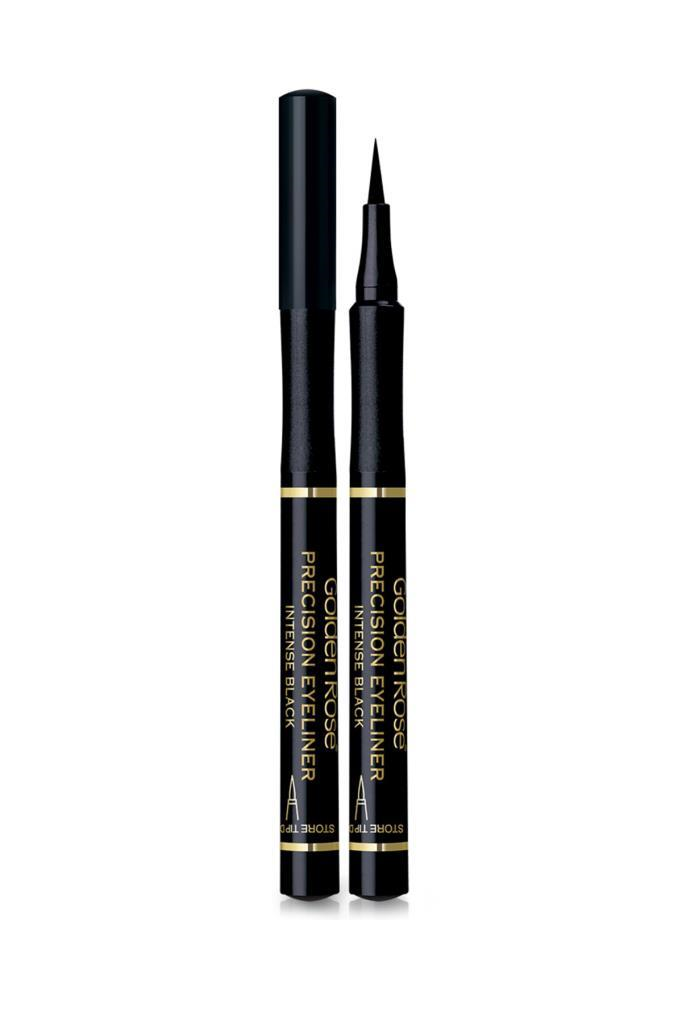 Golden Rose Precision Waterproof Eyeliner Intense Black