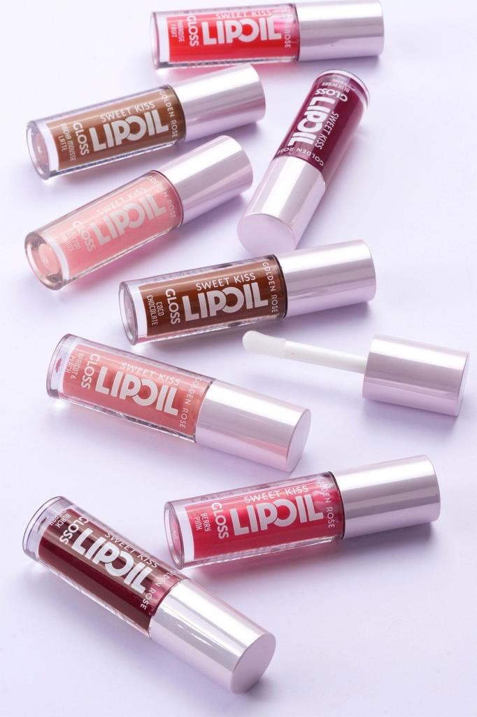 Golden Rose Sweet Kiss Lip Oil Gloss 08 Black Cherry Dudak Parlatıcısı