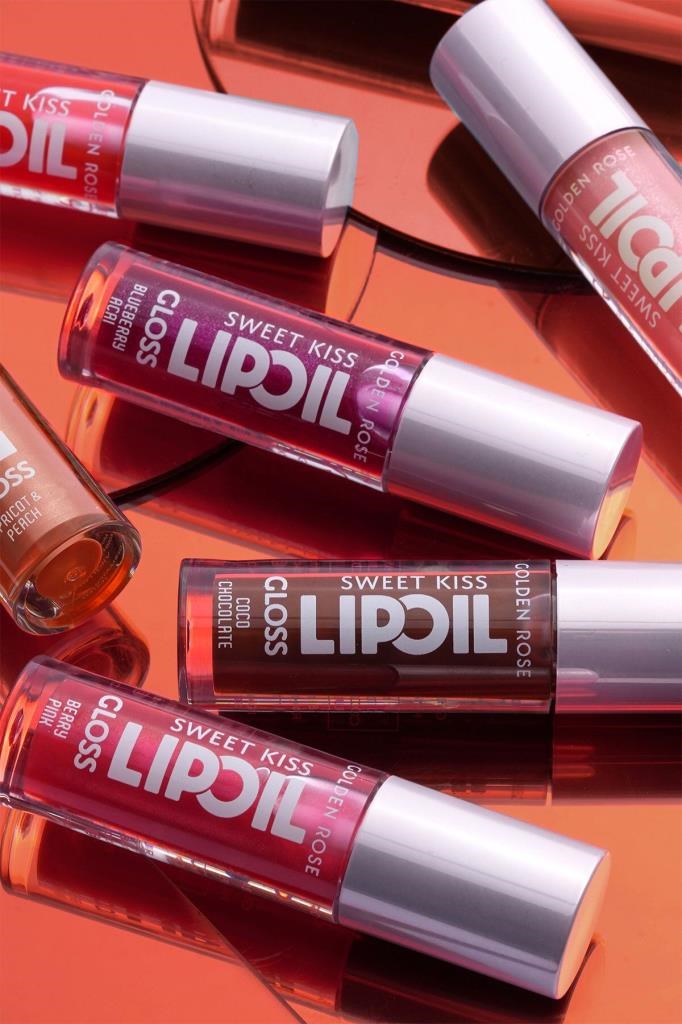 Golden Rose Sweet Kiss Lip Oil Gloss 08 Black Cherry Dudak Parlatıcısı