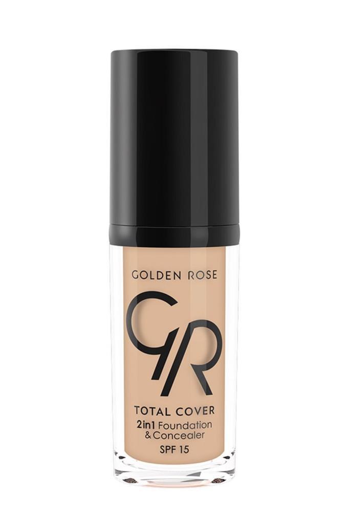 Golden Rose Total Cover Fondöten ve Kapatıcı No:5 30 ml