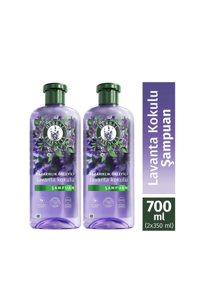 Herbal Essences Kabarlıklık Önleyici Lavanta Kokulu Şamp 350mlx2