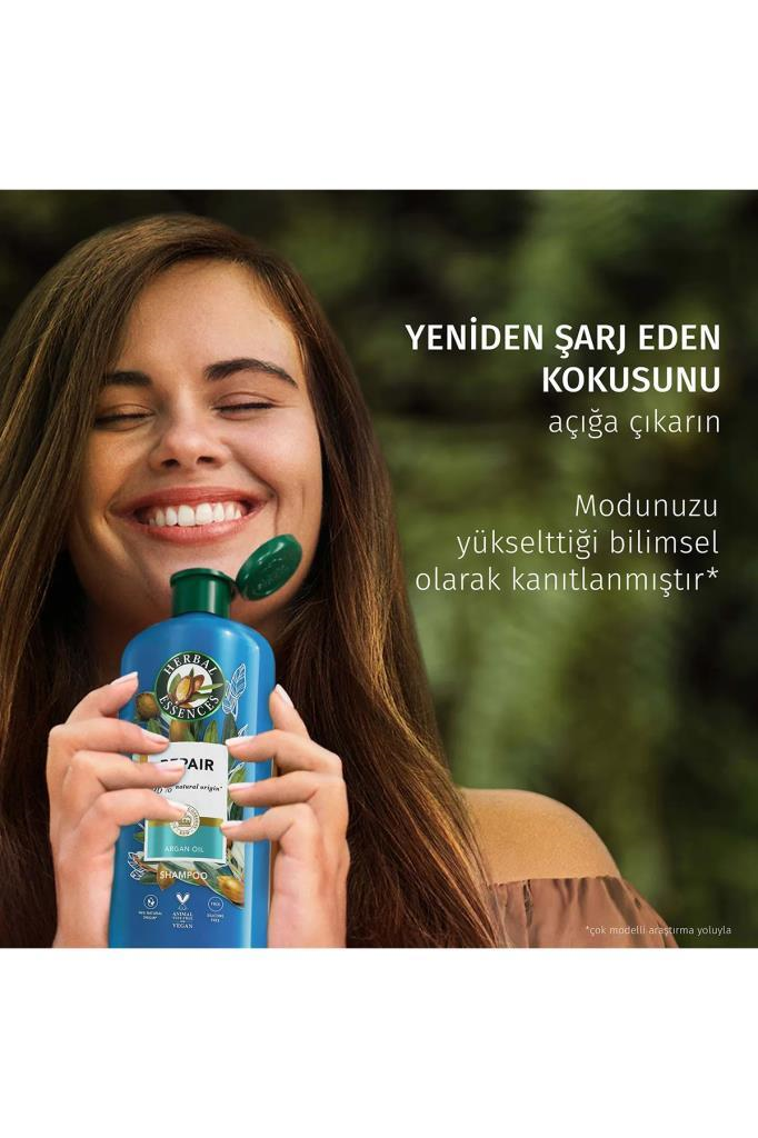 Herbal Essences Onarıcı Argan Yağı Şampuan 350 ml x2