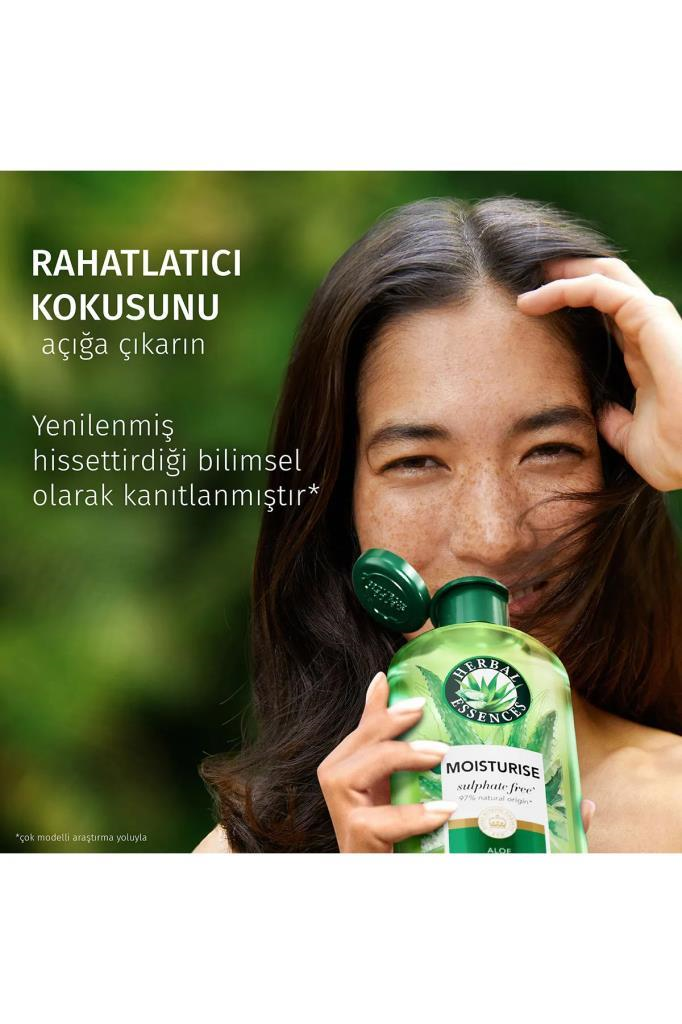 Herbal Essences Yatıştırıcı Aloe İçeren BakımKremi250ml+Şamp350ml