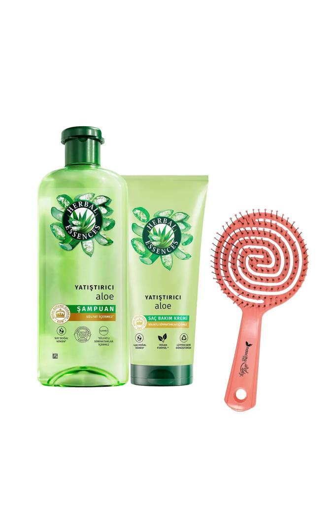 Herbal Essences Yatıştırıcı Aloe İçeren BakımKremi250ml+Şamp350ml
