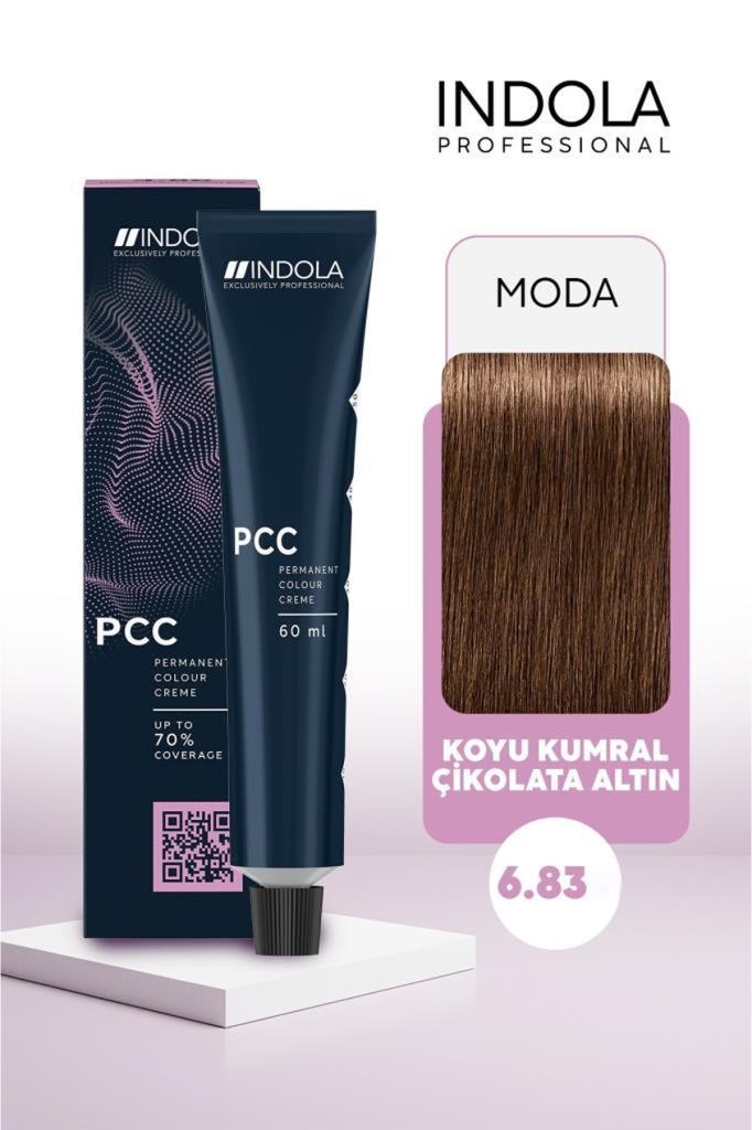 Indola PCC 6.83 Koyu Kumral Çikolata Altın 60 ml Saç Boyası