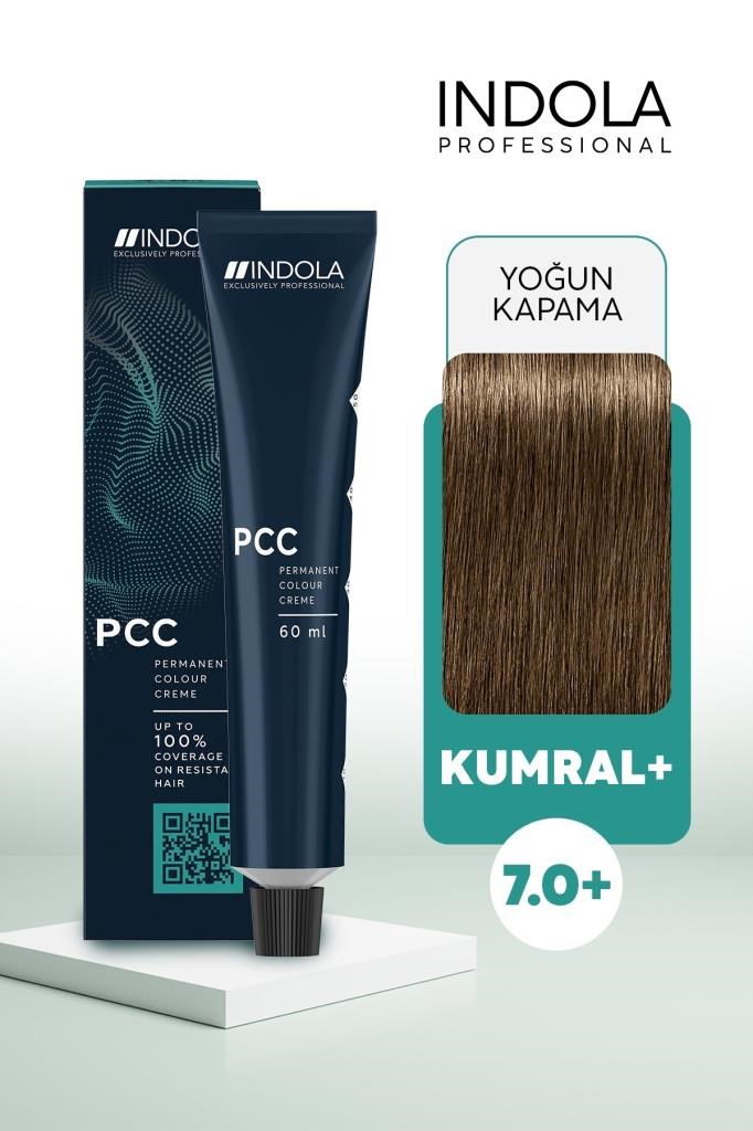Indola PCC 7.0+ Kumral+ 60 ml Saç Boyası 