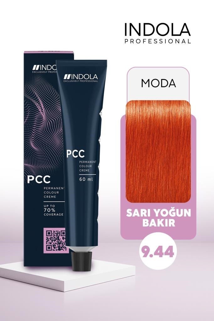 Indola PCC 9.44 Sarı Yoğun Bakır 60 ml Saç Boyası