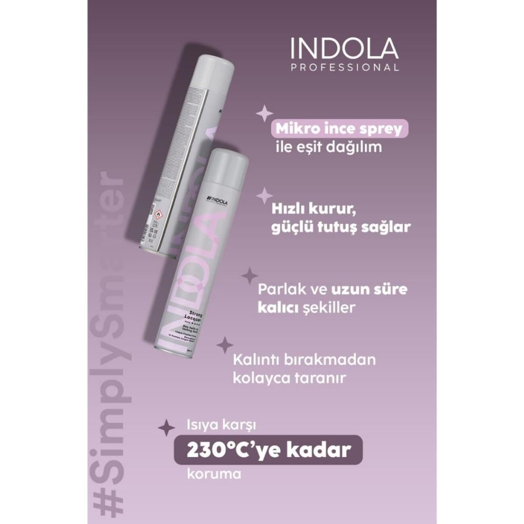 Indola Strong Lacquer Saç Spreyi 500 ml