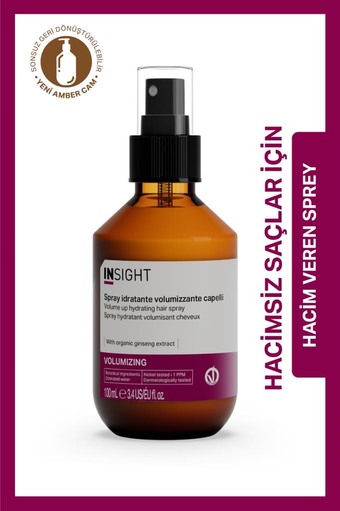 Insight İnce Telli ve Hacimsiz Saçlar için Hacim Veren Sprey 100 ml
