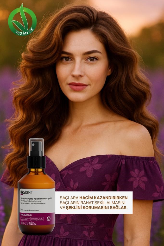 Insight İnce Telli ve Hacimsiz Saçlar için Hacim Veren Sprey 100 ml