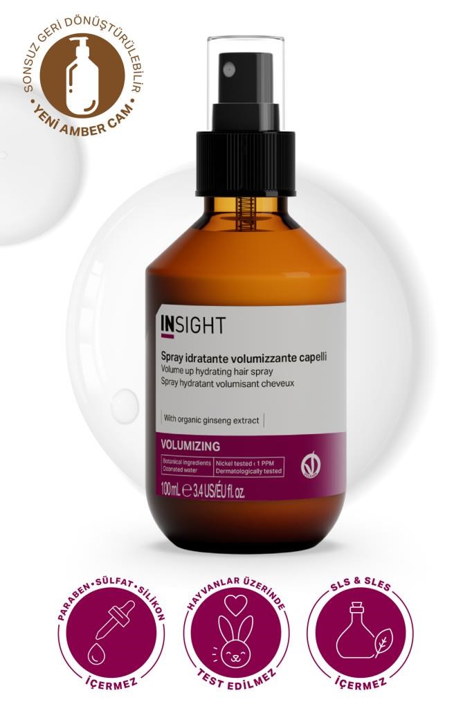 Insight İnce Telli ve Hacimsiz Saçlar için Hacim Veren Sprey 100 ml