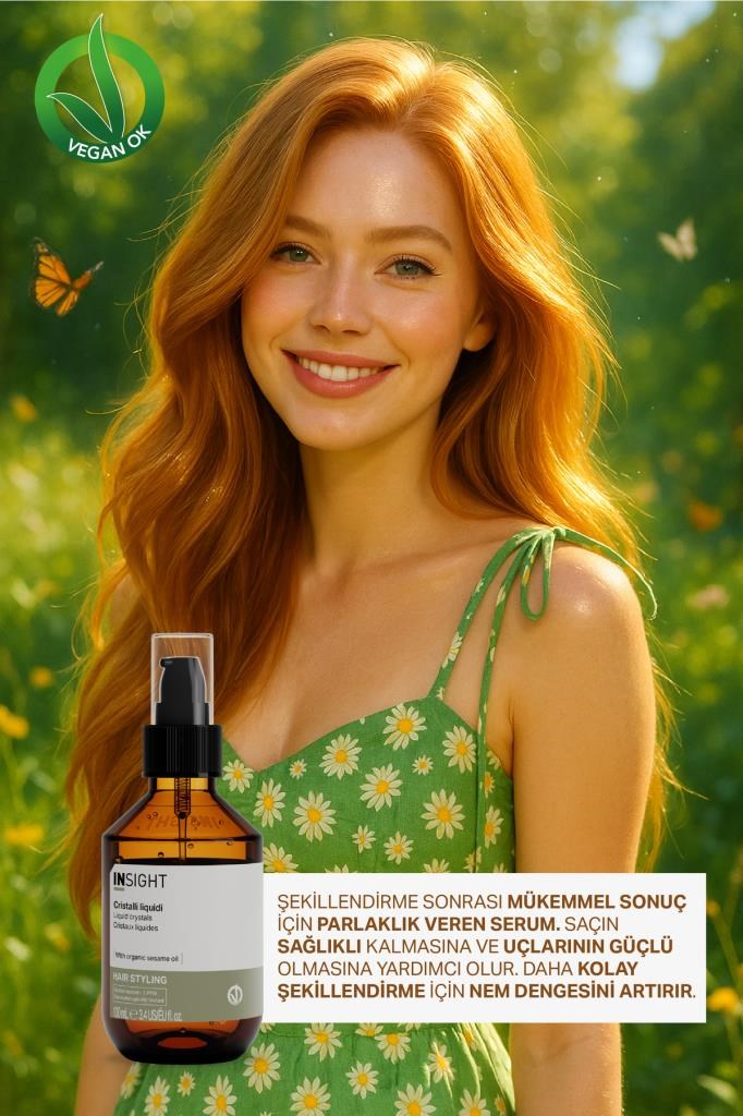 Insight Işıltı Veren Kristal Saç Bakım Serumu 100 ml