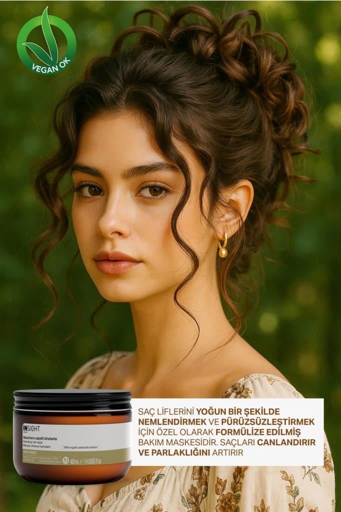 Insight Kabaran Saçlar İçin Nemlendirici Maske 400 ml