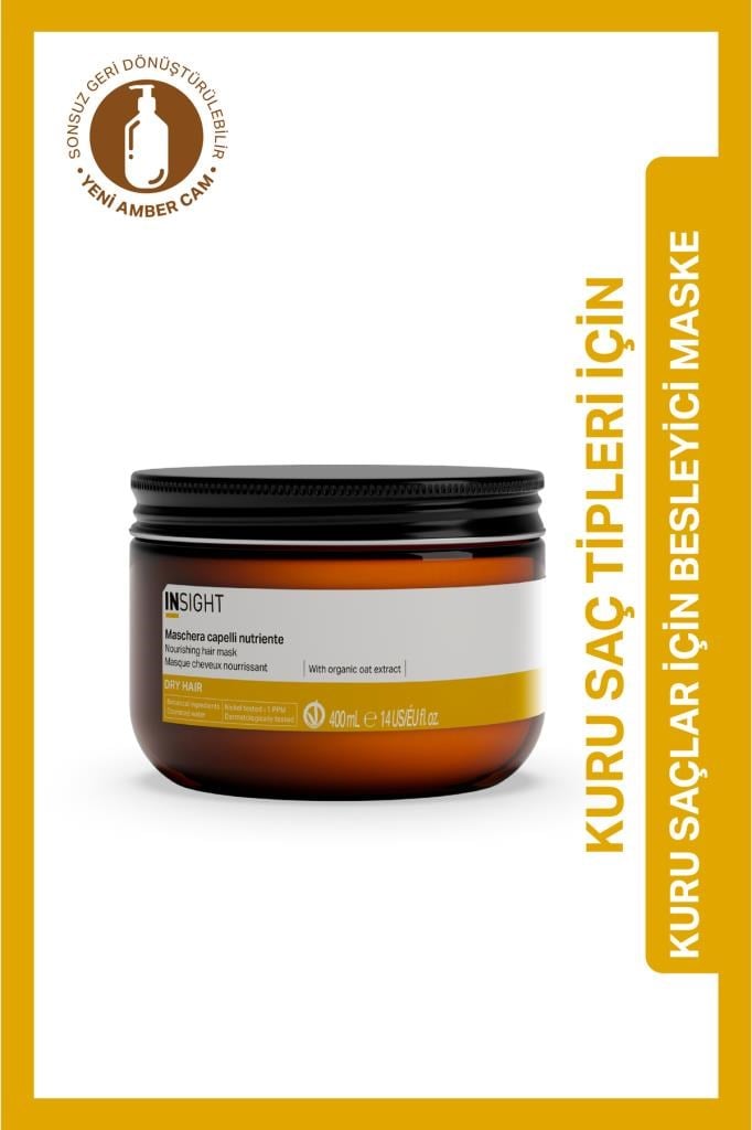 Insight Kuru Saçlar İçin Besleyici Maske 400 ml
