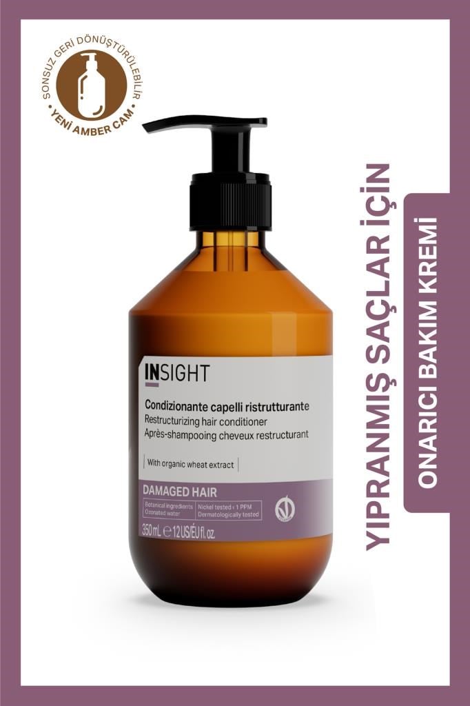 Insight Yıpranmış Saçlar için Onarıcı Saç Kremi 350 ml