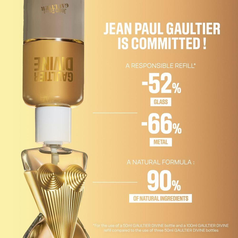 Jean Paul Gaultier Divine EDP 100 ml Refillable Kadın Parfüm