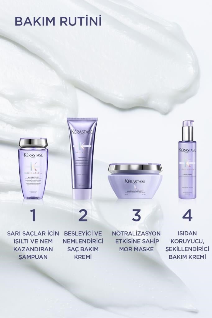 Kerastase Blond Absolu Bain Lumiere Sarı Saçlar Için Parlaklık Veren Şampuan 500ml